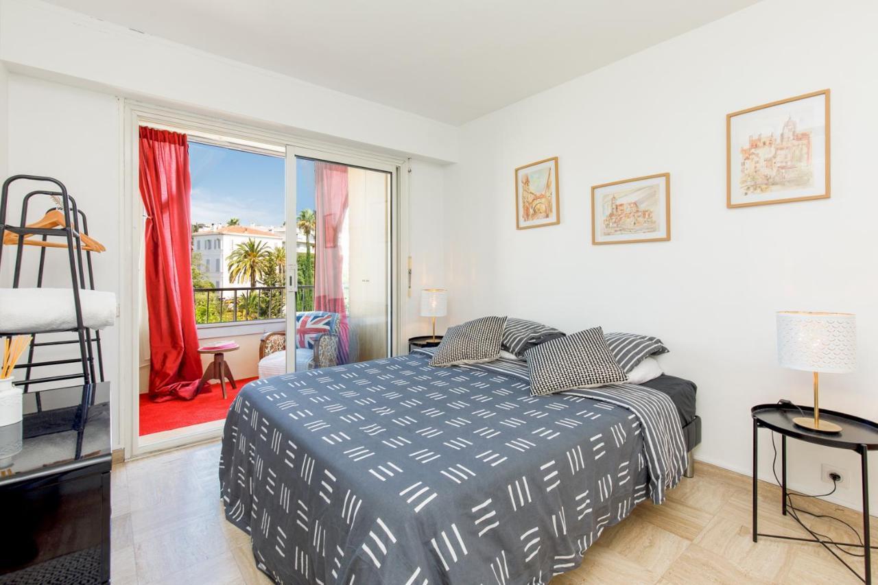 Vue Mer Exceptionnelle Sur Plage Du Midi En 1Re Ligne- 2 Chambres 戛纳 外观 照片